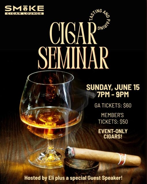 CIGAR SEMINAR - Member's Ticket