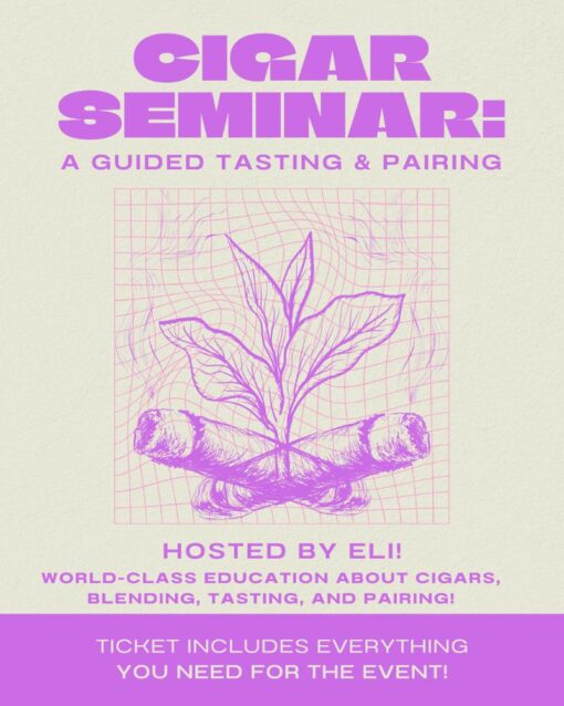 CIGAR SEMINAR - Member's Ticket